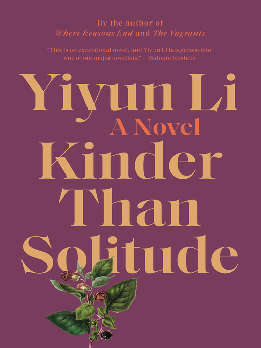 Cover image for Kinder Than Solitude